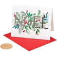 thumbnail image 1 of Holiday Boxed Cards, Noel and Holly (20-Count), 1 of 7