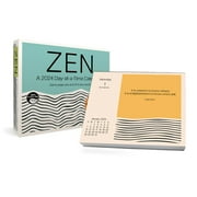 Trends International 2024 Zen Day-at-a-Time Box Calendar