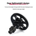 thumbnail image 2 of For 2.4, CW1/2, Extruder Hardened Steel Gear with Nano Coating, Wear- Design, 2 of 5