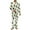 Bigfoot Forest Print Beige, variant on Mens Polyester Pajama Set with Pockets, Long Sleeve Button Down Pajama Set for Men, Men's Sleepwear, Notch Collar Casual Loungewear, Jamaican Flag Hibiscus Palm Tree Black, L