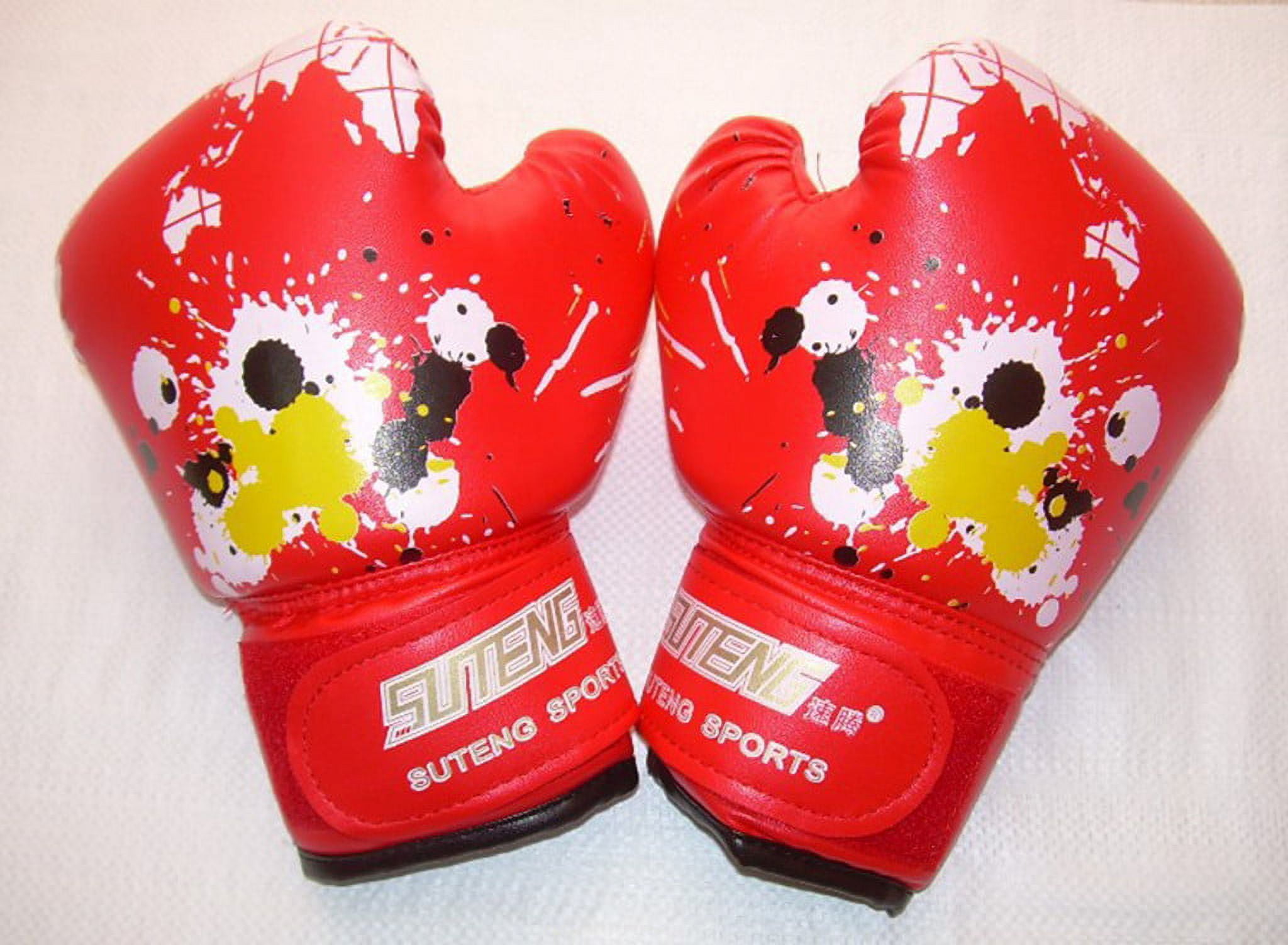Boxing Gloves for Kids & Children,Boxing Gloves for Children 3-10 Youth Boys Girls Toddler PU Cartoon Sparring Training Boxing Gloves for Punching Bag, Kickboxing, Muay Thai Clearance
