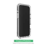 onn. MagSafe Compatible Rugged Phone Case for iPhone 16e / iPhone 15 / iPhone 14 / iPhone 13