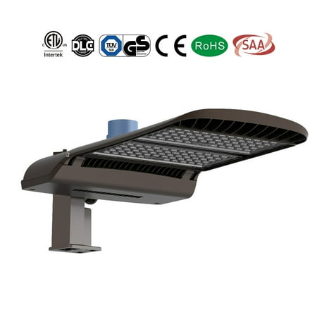 

KAWELL 200W LED Parking Lot Lights 26000Lm Outdoor LED Lights Dusk to Dawn with Photocell 5000K Shoebox Pole LED Flood Light 600W Equivalent Commercial Street Area Lighting for Parks Roadways
