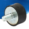 thumbnail image 4 of Soporte de goma, 4 piezas M8 Soportes de goma Soporte de goma Bobina antivibración Funcionalidad inteligente, 4 of 6