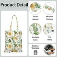 thumbnail image 5 of Boho Sunflower Aesthetic Foldable Grocery Bag - Large Capacity & Eco-Friendly Reusable Tote, 5 of 5