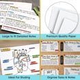 thumbnail image 5 of 1InTheOffice Blank Flash Cards, Blank Index Card, Unru White Flash Cards, 5 x 8, 300-Pack, 100/Pack, 5 of 5
