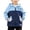 A186 Blue, variant on Boys Cute Dinosaur Hooded Jacket Lightweight Colorblock Windbreaker Zip Up Coat with Cartoon Monster Pockets Casual Fall Spring Outerwear for Kids Outdoor Play