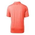 thumbnail image 3 of Men's Cutter & Buck Heather Orange West Michigan Whitecaps Forge Heathered Stretch Polo, 3 of 3