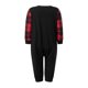 thumbnail image 4 of Conjunto de pijamas familiares a juego: camisetas de manga larga con estampado de renos navideños y pantalones a cuadros (2 piezas). Pijama familiar., 4 of 10