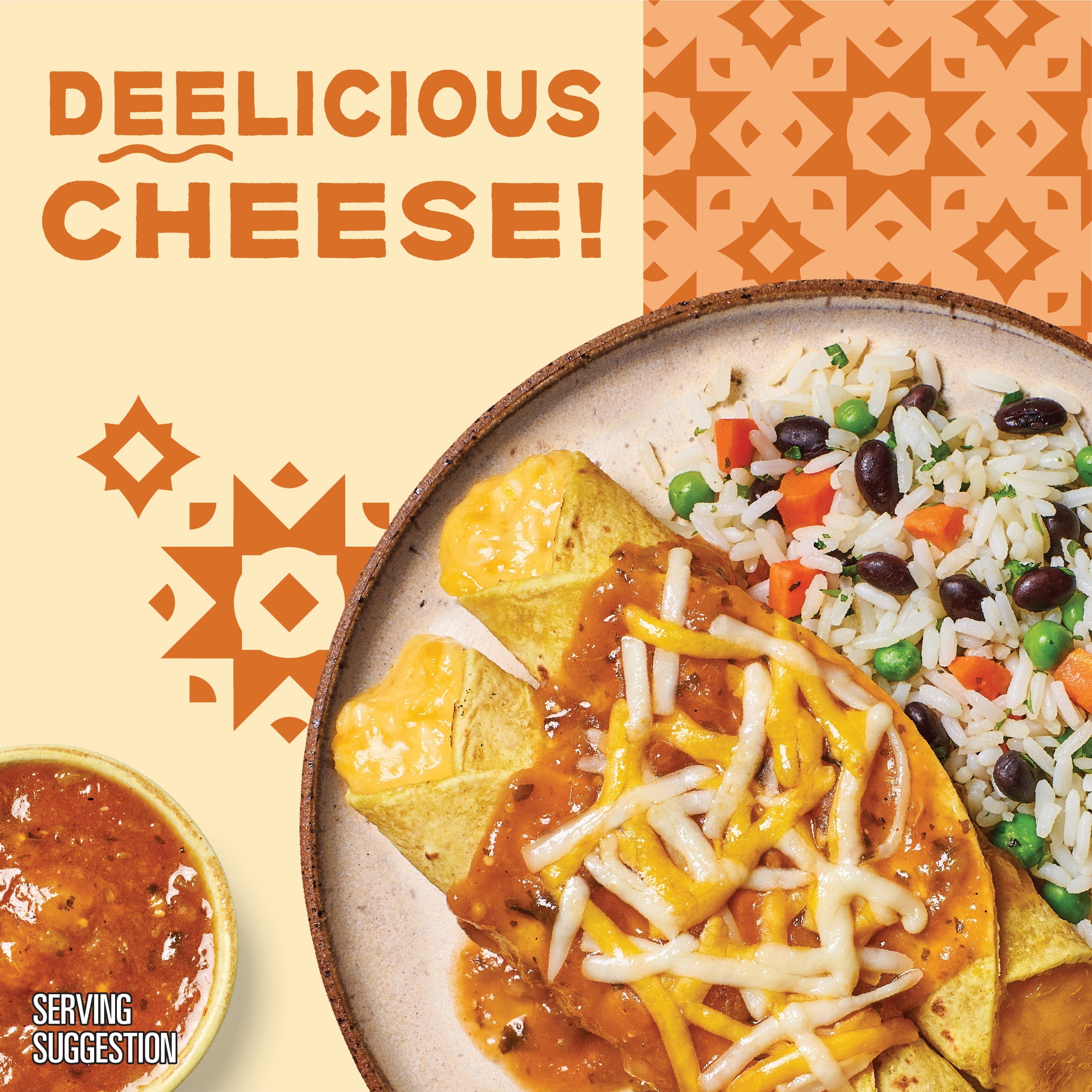 El Monterey Signature Cheese Enchiladas, 10 oz (Frozen)