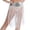 Silver, variant on Carnival Rave Skirt Sequin Fringe Fringe Skirt for Women Tassel Hip Scarf Performance Costume Accessory for Mardi Gras Party Black