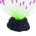 thumbnail image 7 of Soft Silicone Glowing Aquarium Anemone Aquatic Artificial Coral for Fish Tank Decoration Purple, 7 of 7