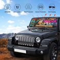 thumbnail image 6 of Fuzoiu Graffiti Lamp Urban Scene Print Car Windshield Sun Shade,Block Uv Rays Sunshade,Foldable Front Window Sun Visor Protector for Car,SUV,Truck-Keep Vehicle Cool-Graffiti Lamp Urban Scene, 6 of 8