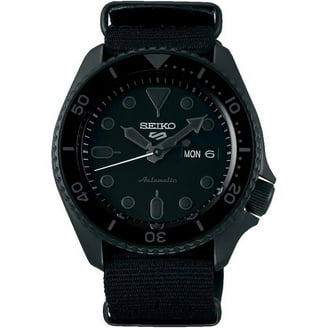 Seiko Men's SRP313K1 Black Monster Watch - Walmart.com