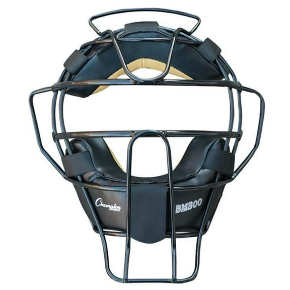 Ultra Lightweight Umpire Face Mask, Black