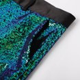 thumbnail image 7 of Shiny Metallic Wet Look Sequin Shorts for Men Summer Elastic Waist Straight Leg Sparkly Sequin Shorts with Pockets, 7 of 7