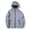 Gray, variant on Men's Lightweight Hooded Windbreaker Full Zip Jackets with Elastic Cuff Travel Jogging Jacket Windbreaker Jackets for Men Gray S