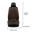 thumbnail image 3 of FFENYAN Autumn and Winter Heating New Technology Automatic Start Stop Car Heating Cushion Short Plush Winter Warm 12V24V Cushion Interior Products, 3 of 7