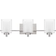 thumbnail image 6 of Quoizel Kolt 3-Light Brushed Nickel Vanity Light, 6 of 9