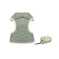 thumbnail image 2 of Greeniant Chaleco con lazo tipo Collar, tela de malla transpirable portátil, correa para el pecho para mascotas, arnés para caminar al aire libre, Suministros para perros Flor Verde L Greeniant PT004158-03B, 2 of 6