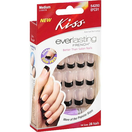 Kiss Everlasting Color Tip Nail Kit
