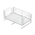 thumbnail image 1 of MesaSe Bathroom Kitchen Bedroom Hanging Storage Shelf Under Cabinet Organizer Removable Hook Style Seasoning Storage Rack, 1 of 14