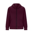 thumbnail image 4 of Backpack Hoodie for Men Cute Travel Hoodies Zip Up Long Sleeve Hooded Sweatshirt Fashion Casual Camp Outfits with Pockets, 4 of 6