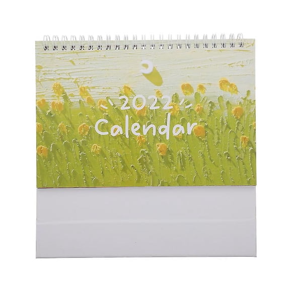 1 calendario de pintura al óleo.