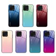 thumbnail image 2 of For Xiaomi 13 Gradient Color Glass Phone Case(Green Cyan),iPhone 15, 2 of 6