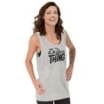 thumbnail image 3 of Cute Gym Workout Do Your Thing Saying Womens Plus Size Graphic Tank Top Brisco Brands 2X, 3 of 5