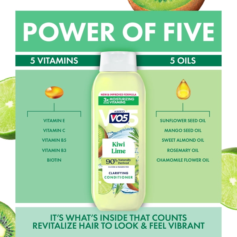 Alberto VO5 Kiwi Lime Clarifying Conditioner, 6 pack - Walmart.com