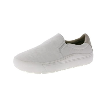 Dr. Scholl's Shoes Womens Time Faux Suede Lifestyle Slip-On Sneakers