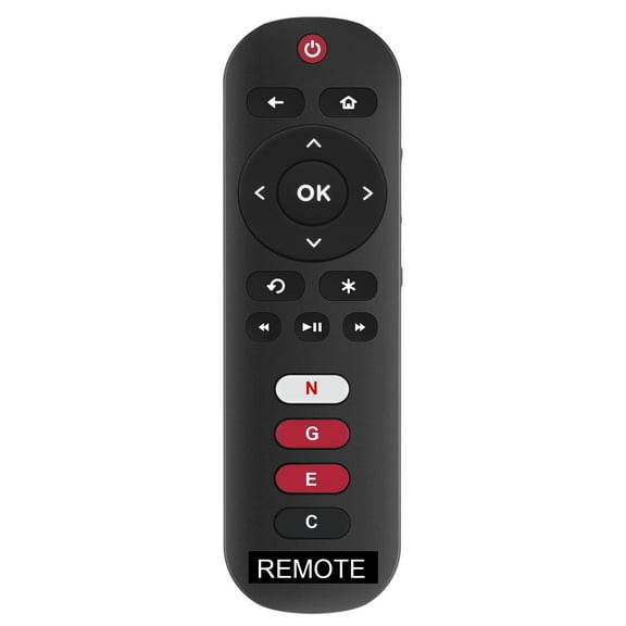 Vinabty Replacement Remote Control fit for TCL Roku TV 43S431 65S535 43S423 65S403 32S325 40S325 75S421 32S3850A 43S433 50S433 32S3700 28S305 55FS3850 43FP110 32S800 32S303 65S405 43S425