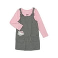 thumbnail image 6 of Hello Kitty Toddler Girls' Embroidered Tee and Pinafore Dress Set, 2-Piece, Sizes 12M-5T, 6 of 10