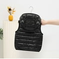 thumbnail image 4 of Hjtefg Children Kids Toddler Baby Boys Girls Sleeveless Winter Solid Coats Ears Hooded Outer Outwear Outfits Clothes Lightweight Slim Fit Vest Style Gear,Color: 2-Black Size: 2-3 Years, 4 of 4
