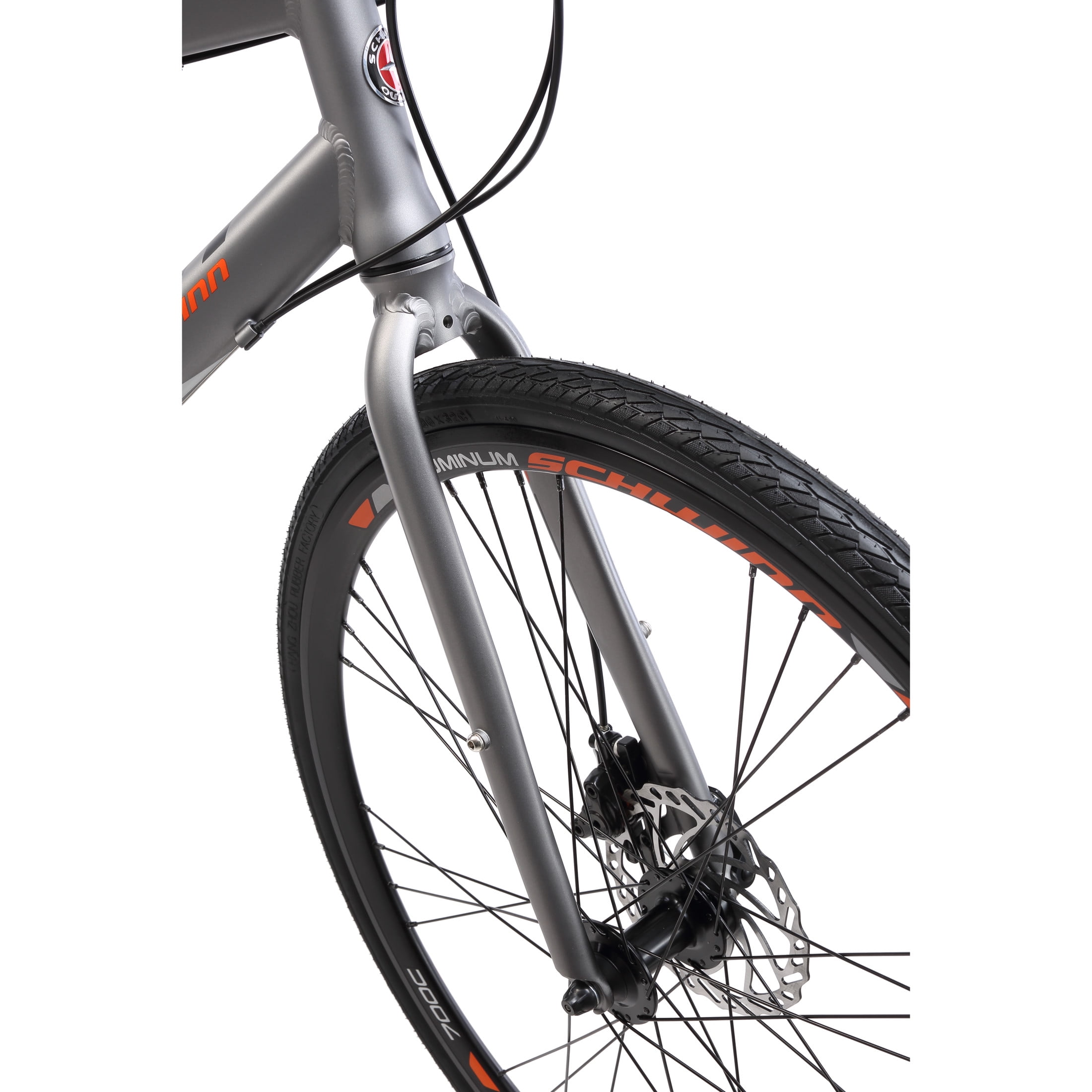 Schwinn Phocus 1500 Flat Bar Hybrid Bicycle, 19-Inch Frame, 24