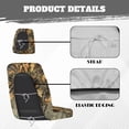 thumbnail image 5 of KUIFORTI Bear UTV seat covers Comfortable Full Protection Seat Cover for UTV Compatible with Rhino 700 660 450 2004-2021 Fits with Rhino Bucket Seat Cover with Headrest Covers, 5 of 6