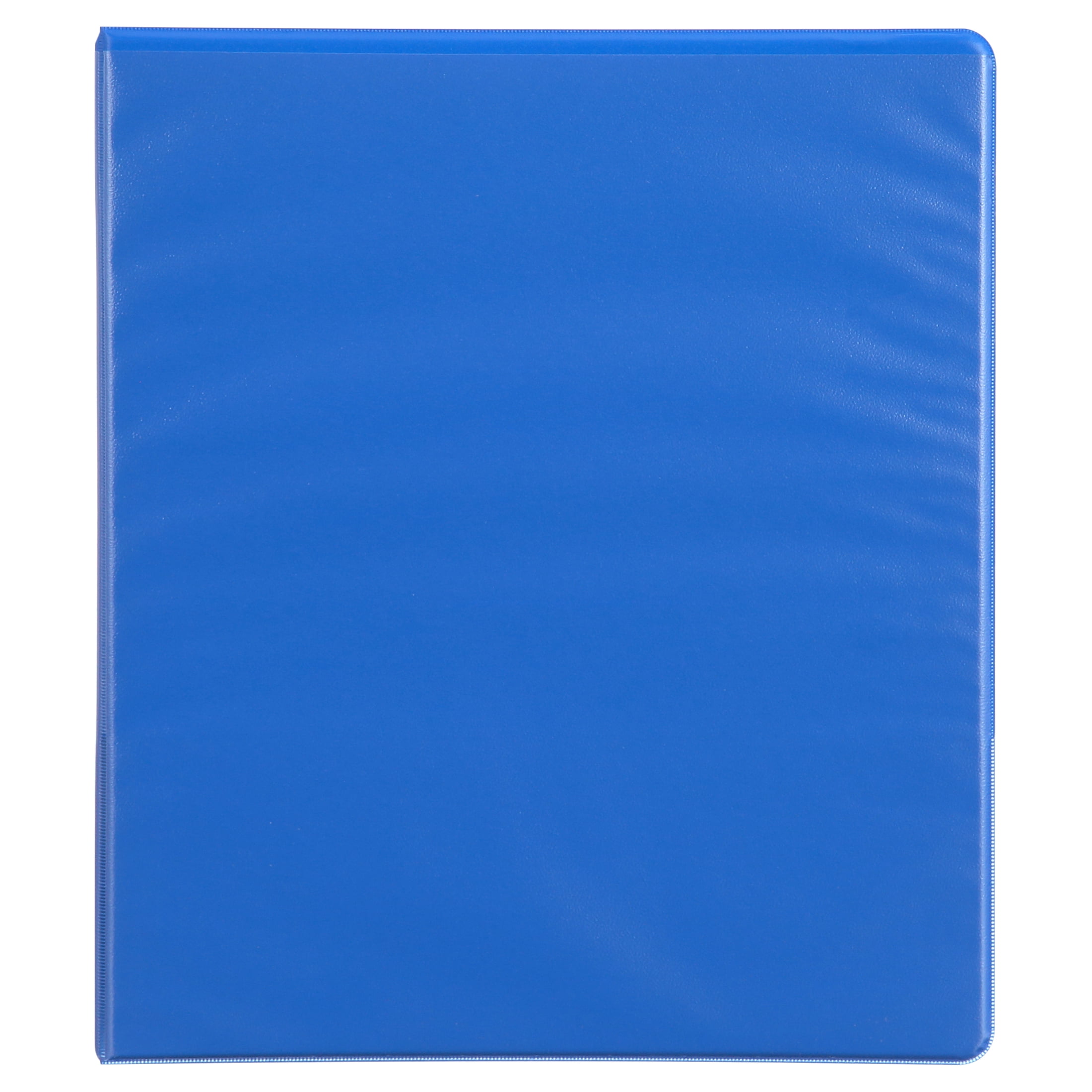 Pen + Gear 0.5 inch 3-Ring Durable View Binder,  Slant D-Ring,  Blue, 4 Pack