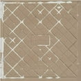 thumbnail image 5 of The Tile Life Garden Sunflower Gray Geometric Porcelain Floor & Wall Tile 8x8 in 25-Piece, 5 of 9