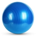thumbnail image 2 of Pelota de Yoga con bomba de pie para equilibrio de estabilidad Pilates ejercicio físico Abanopi Azul/55cm, 2 of 7