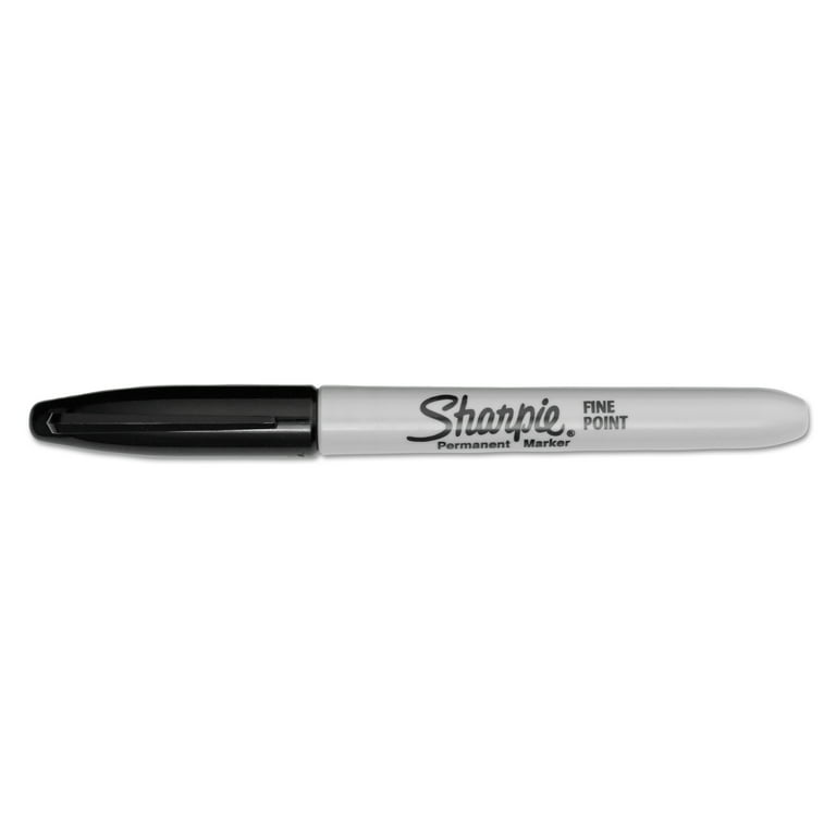 Sharpie Super Markers Black 12/Case