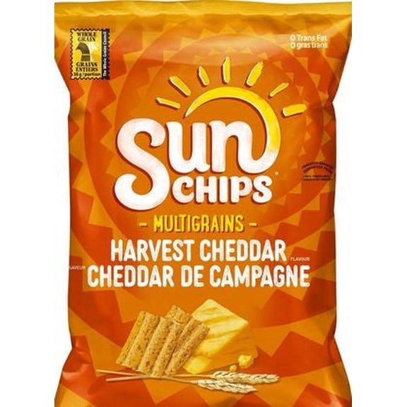 SunChips Harvest Cheddar Multigrain Snacks - 40g (1.4 oz)