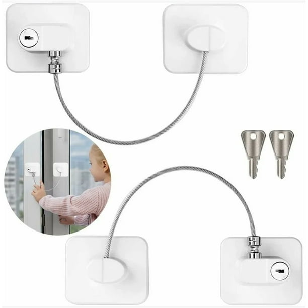 Cómodo cierre para refrigerador, fácil de usar con una sola mano, material duradero para una protección duradera, adhesivo fuerte que garantiza una fijación segura, cierre multifunción para una