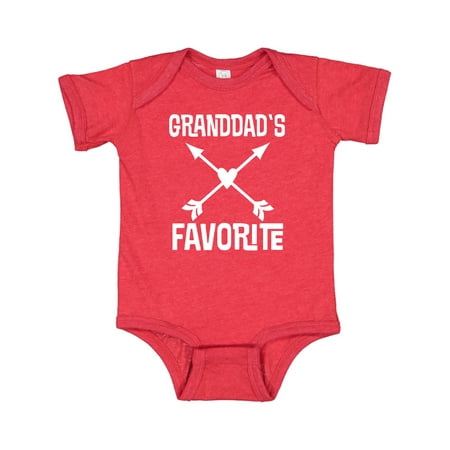 

Inktastic Granddad Favorite Grandchild Gift Gift Baby Boy or Baby Girl Bodysuit