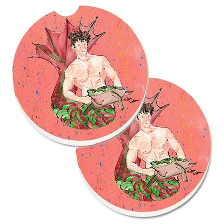 

Merman Set of 2 Cup Holder Car Coaster