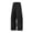 Black, variant on Mens Loose Fit Cargo Pants with Elastic Waistband Multiple Pockets Casual Straight Leg Trousers for Daily Wear