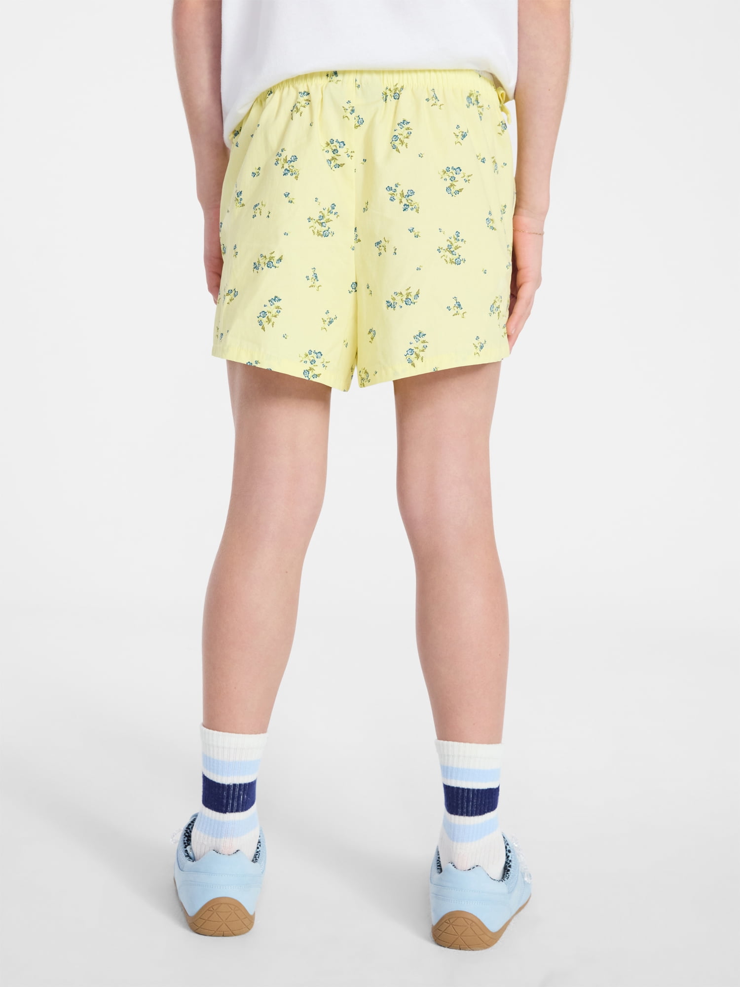 Weekend Academy Girls Cotton Pull-On Shorts, Sizes 4-18