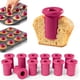 thumbnail image 5 of Cortadores de silicona redondos para pan, pasteles y magdalenas (paquete de 2) | Herramienta de repostería reutilizable, duradera y de grado alimenticio | Diseño ergonómico y ligero, apto para, 5 of 6