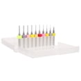 thumbnail image 3 of CTIRCHIU 10pcs Long Masonry Drill Bit Set for Construction Projects DIY Tools, 3 of 5