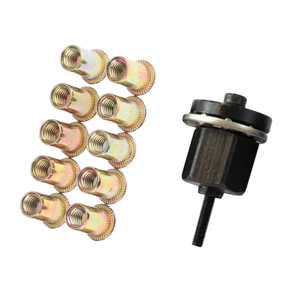 Handheld Nut Rivets Installer Manual Rivets Nut Head for Various Material Types